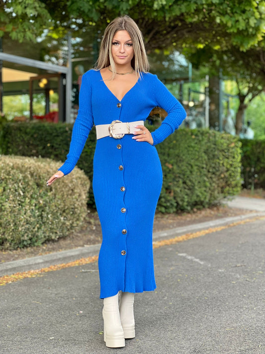Robe Rosalia bleu