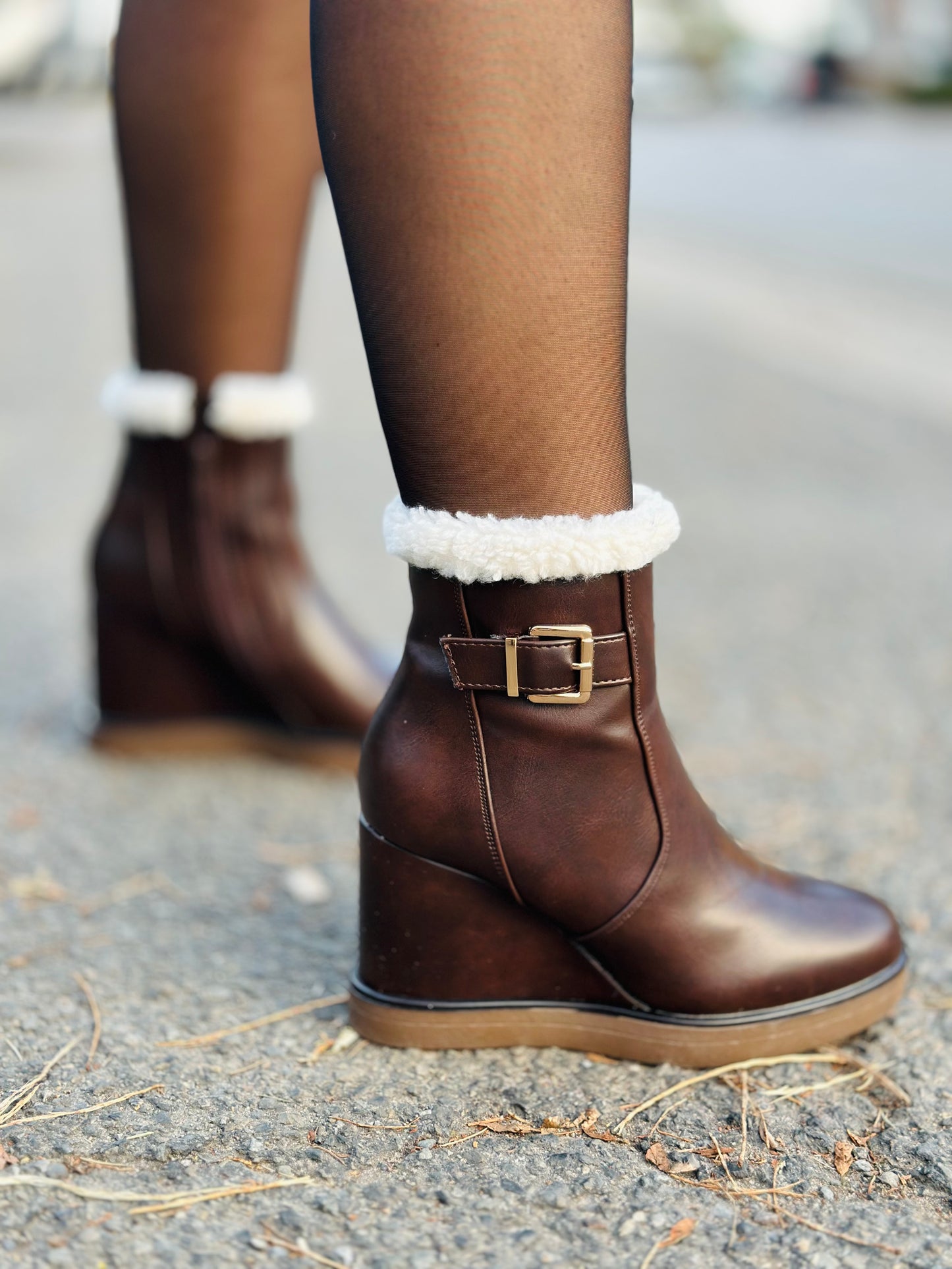 Bottines « VALINA » CHOCO