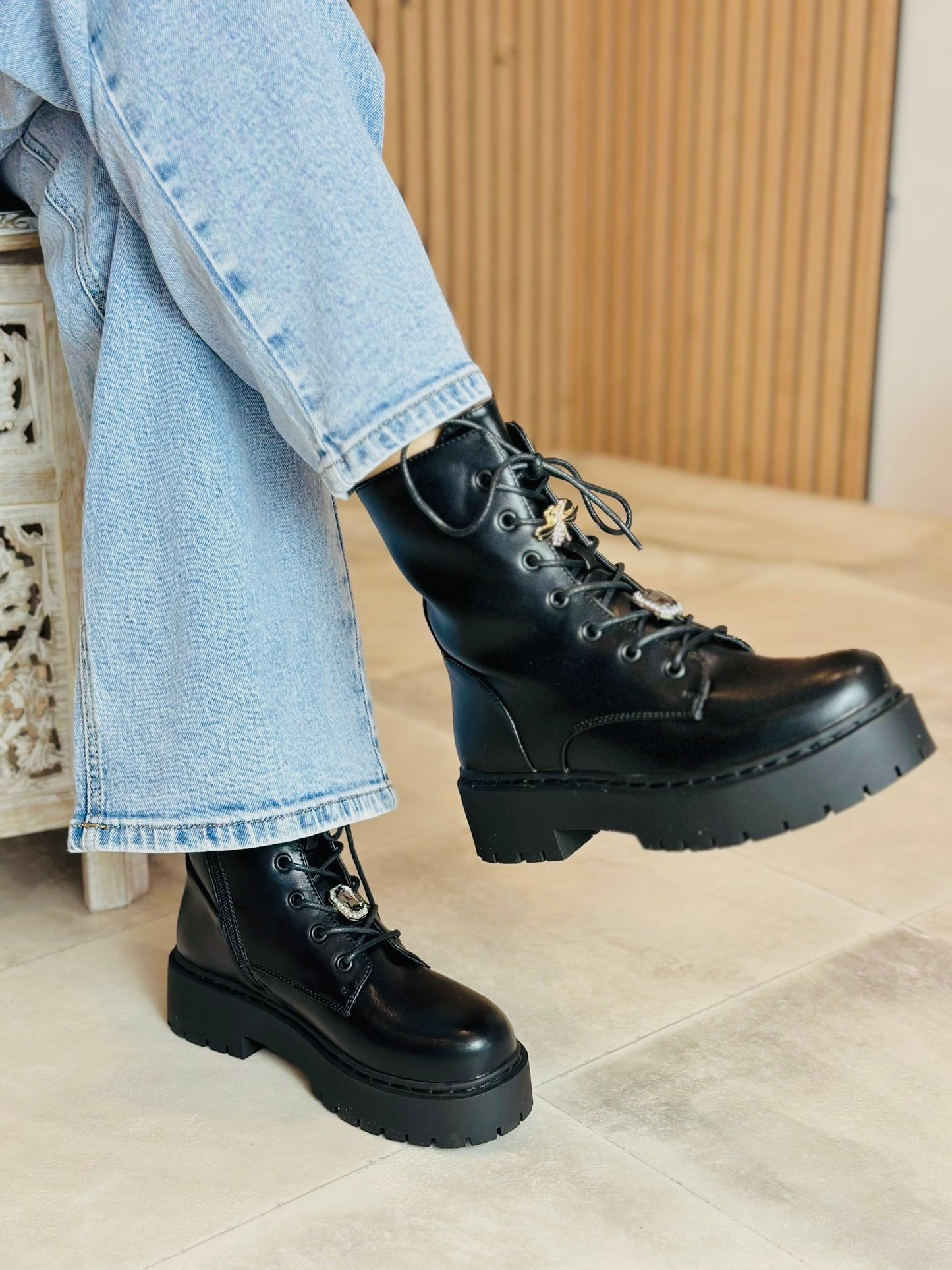 Bottines « KYLIE NOIR »