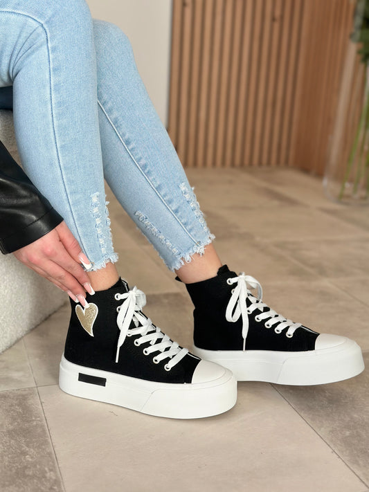 SNEAKERS « Livia » noir