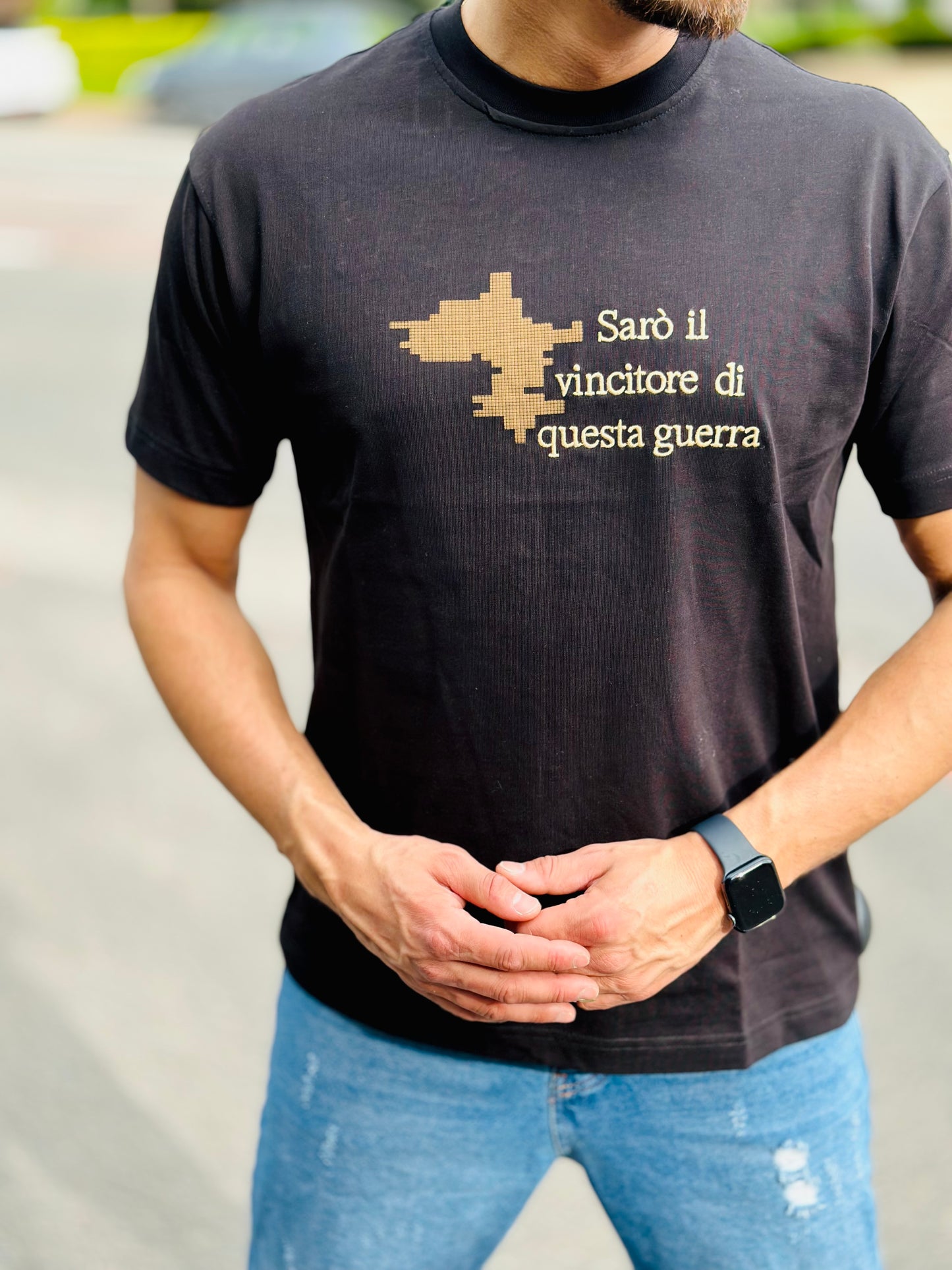 T SHIRT SARO NOIR