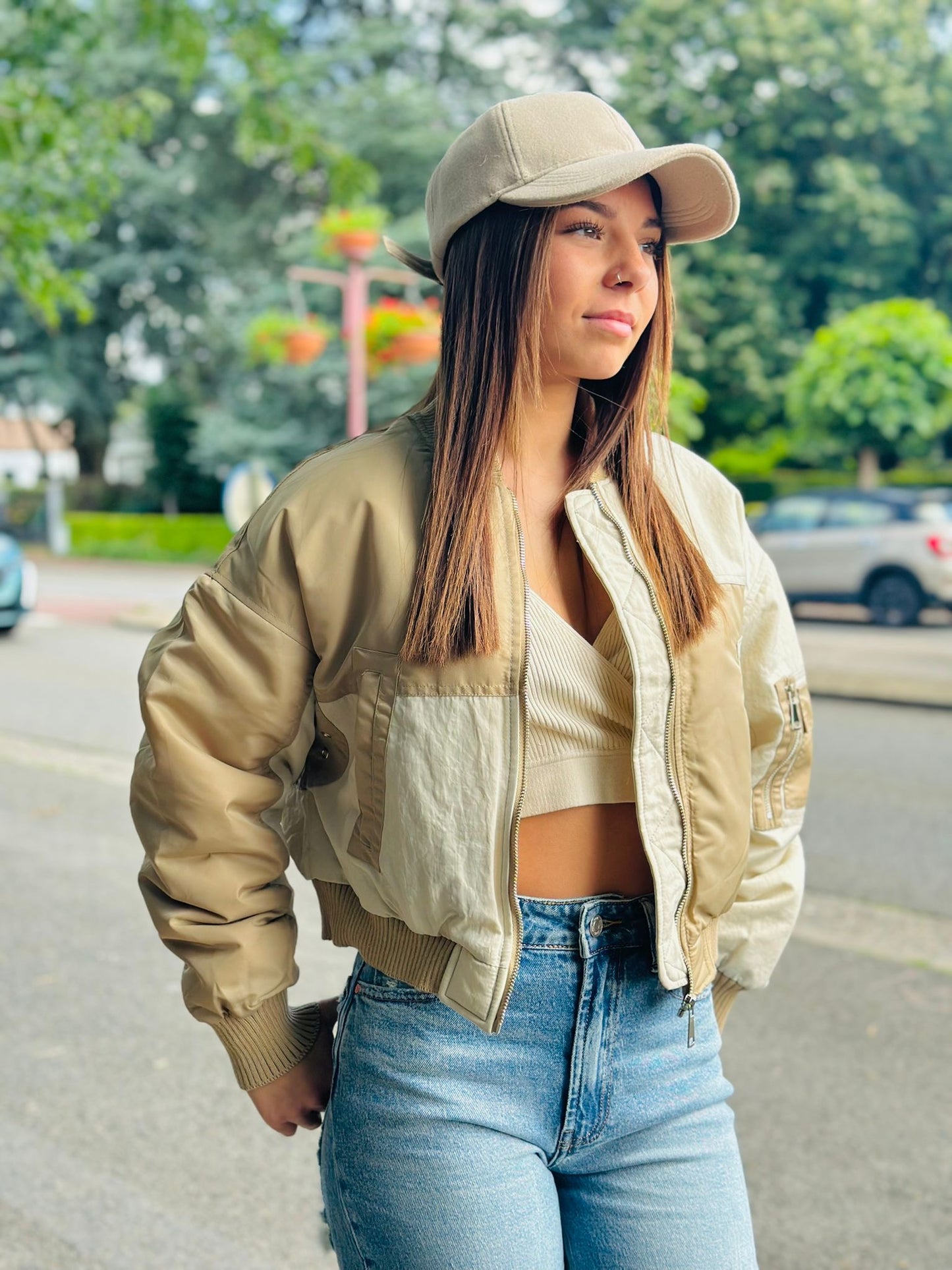 Bombers "BONNY" BEIGE