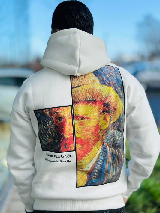 Sweat VAN GOGH Blanc