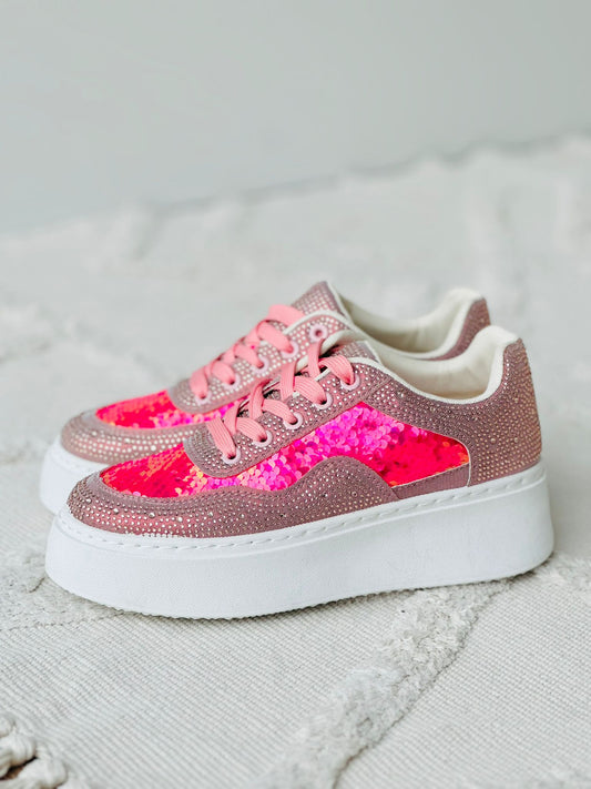 SNEAKERS CRAZY PINK