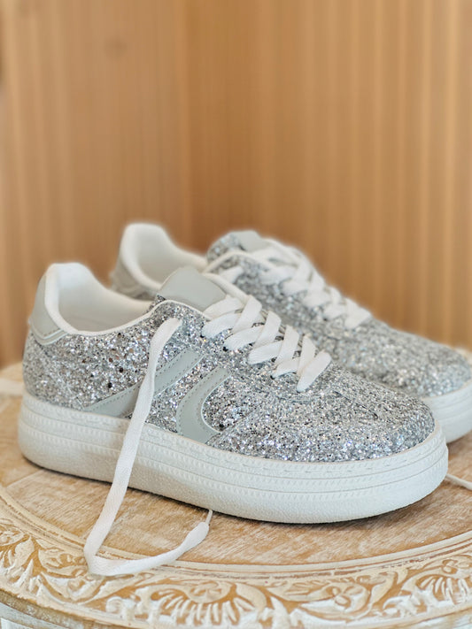 Sneakers « PATTY » SILVER