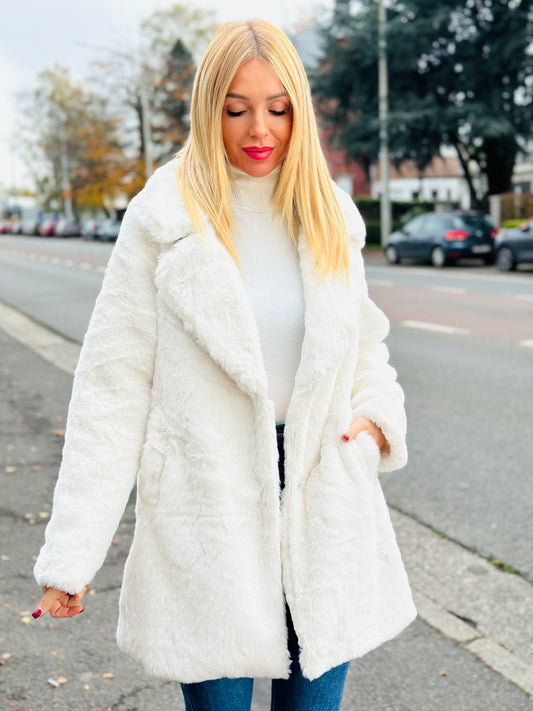 VESTE « ALASKA » BLANC