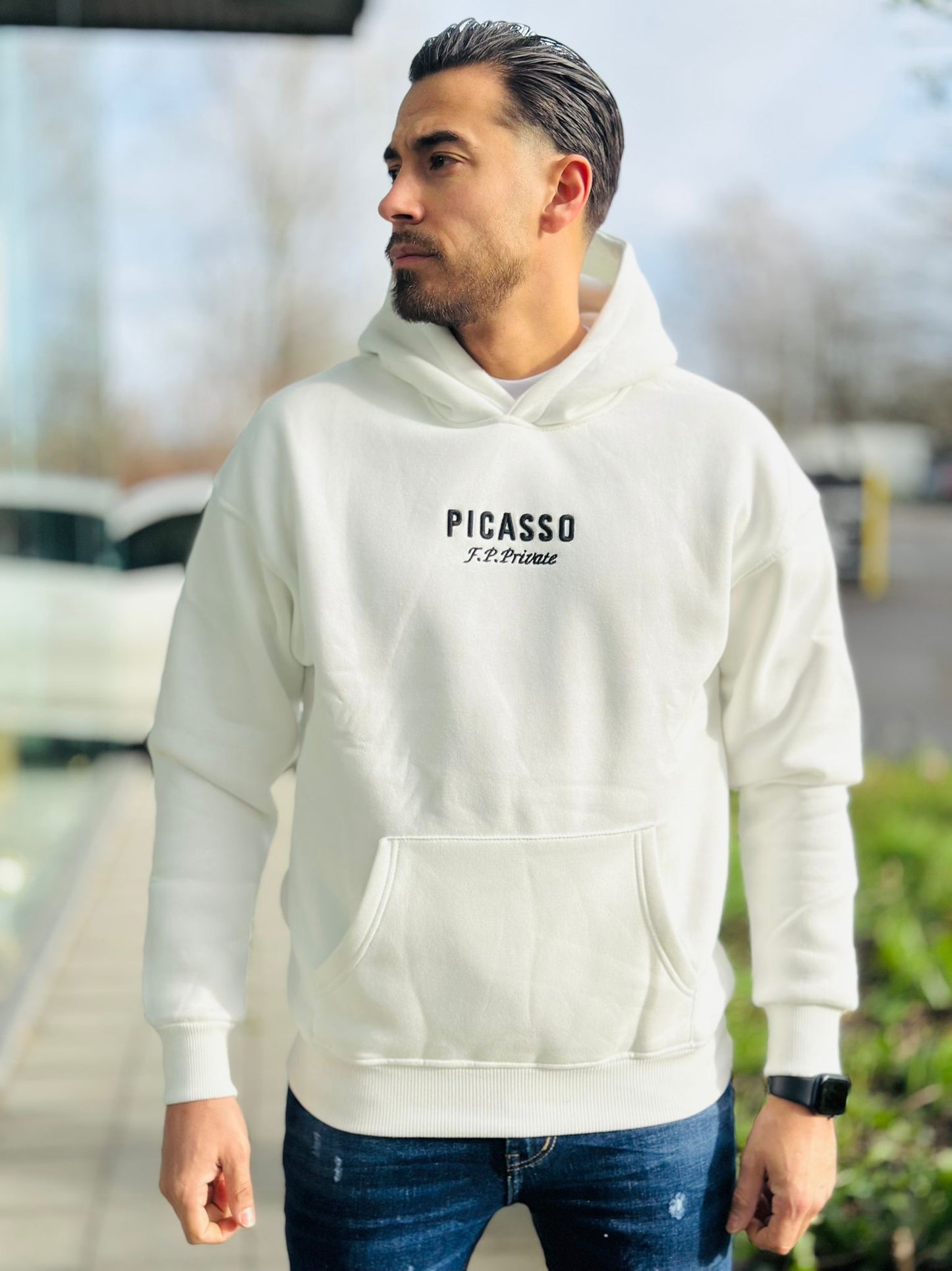 PULL PICASSO BLANC