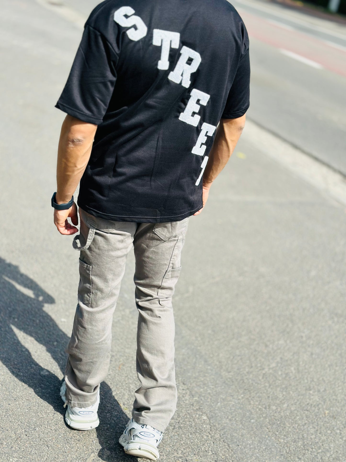 T SHIRT STREET NOIR