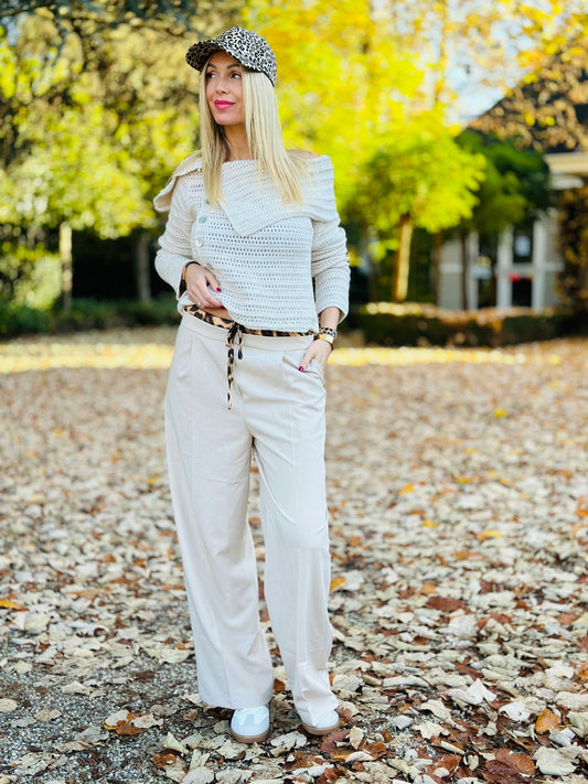 PANTALON LEONI BEIGE