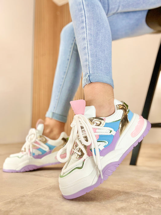 SNEAKERS « Masha » Multicolore