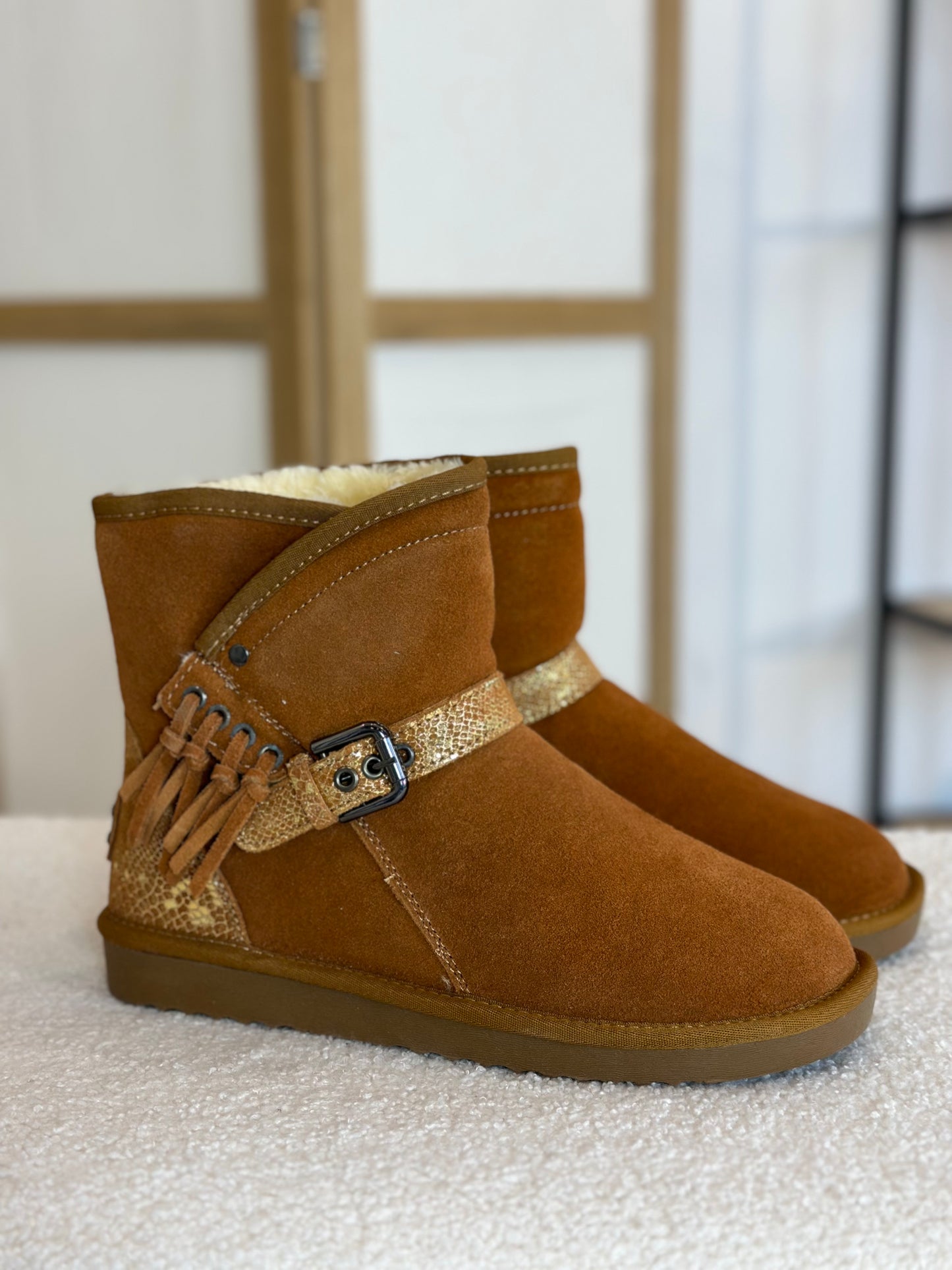 BOOTS CAMEL