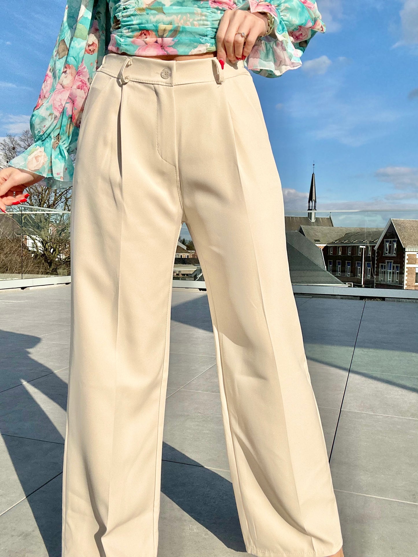 PANTALON LADY BEIGE