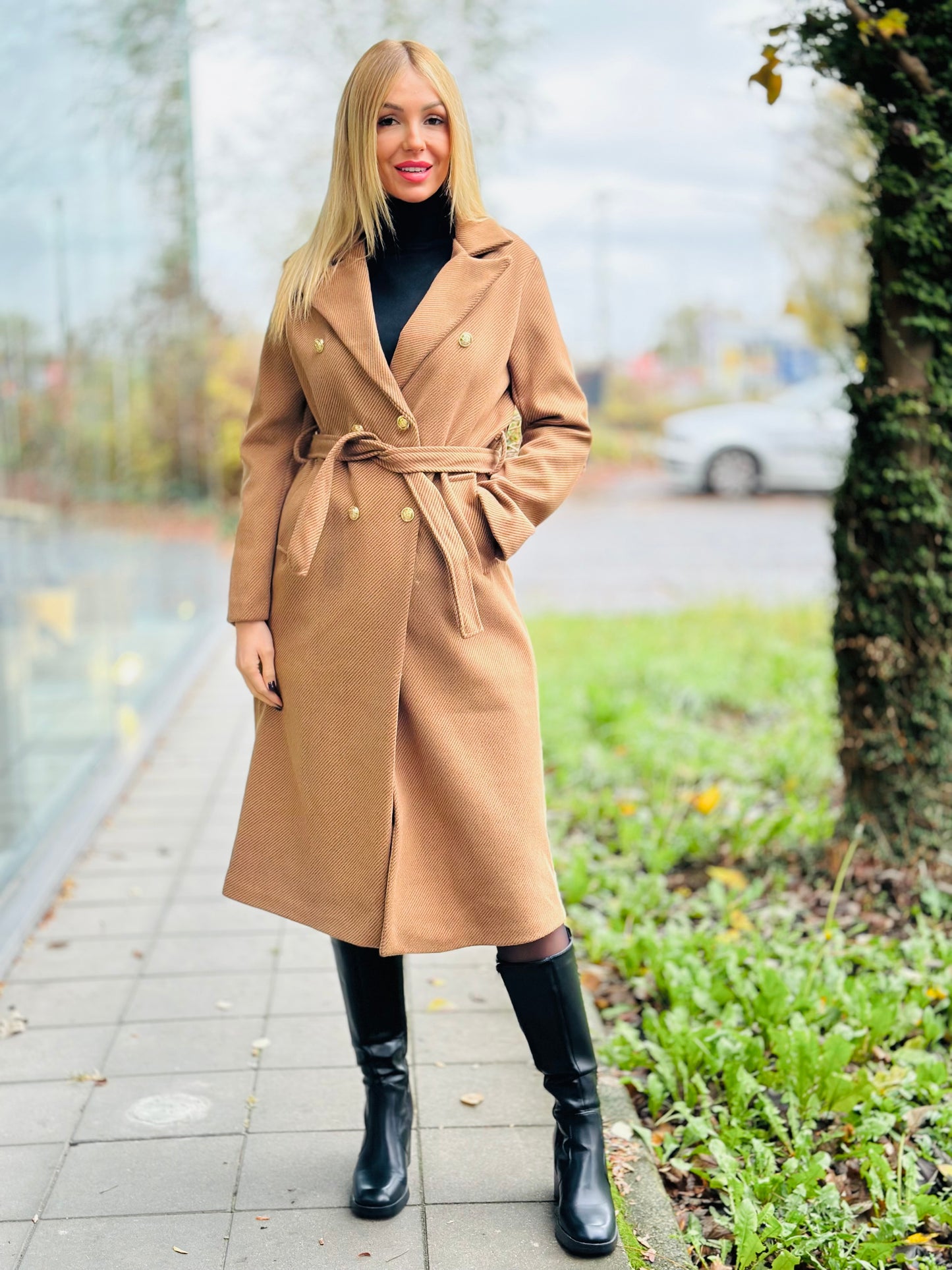 Trench « EMILIE » CAMEL