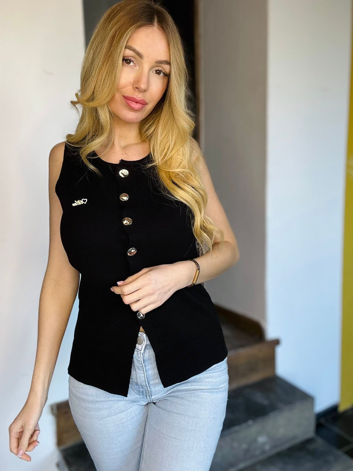 BLOUSE ELODIA NOIR