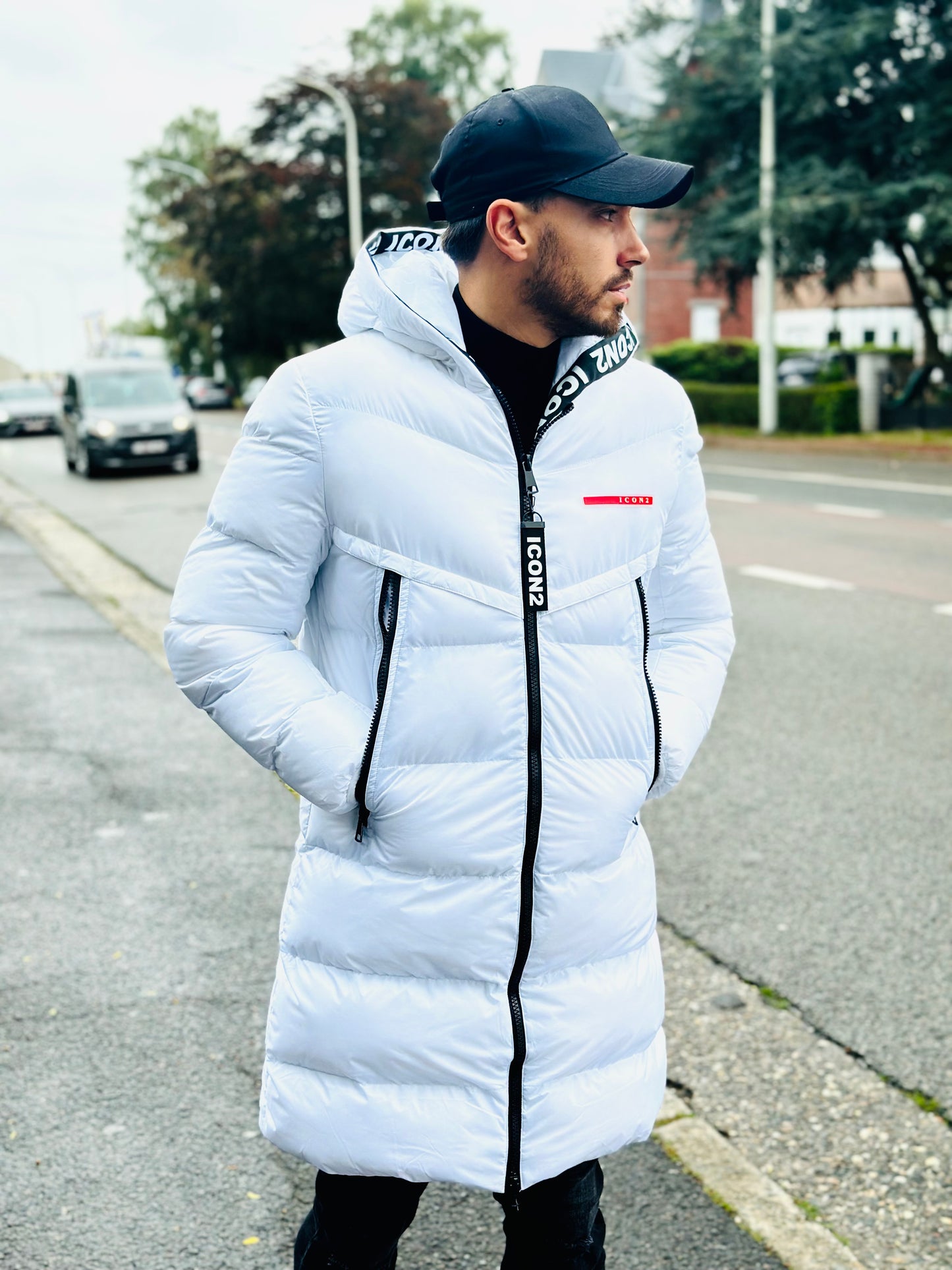 VESTE ICON BLANCHE