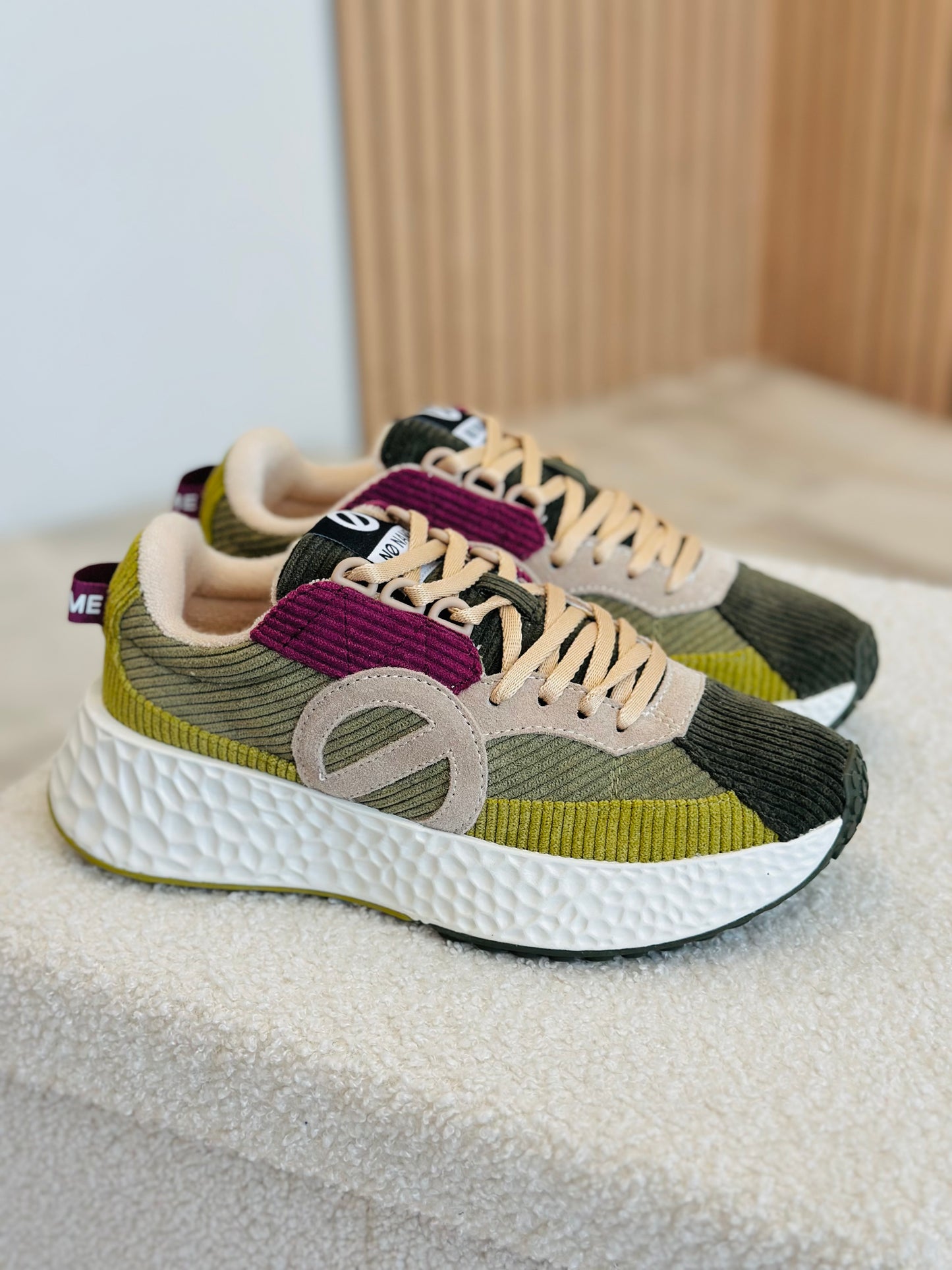 Sneakers « NO NAME CARTER TILLEUL/OLIVE