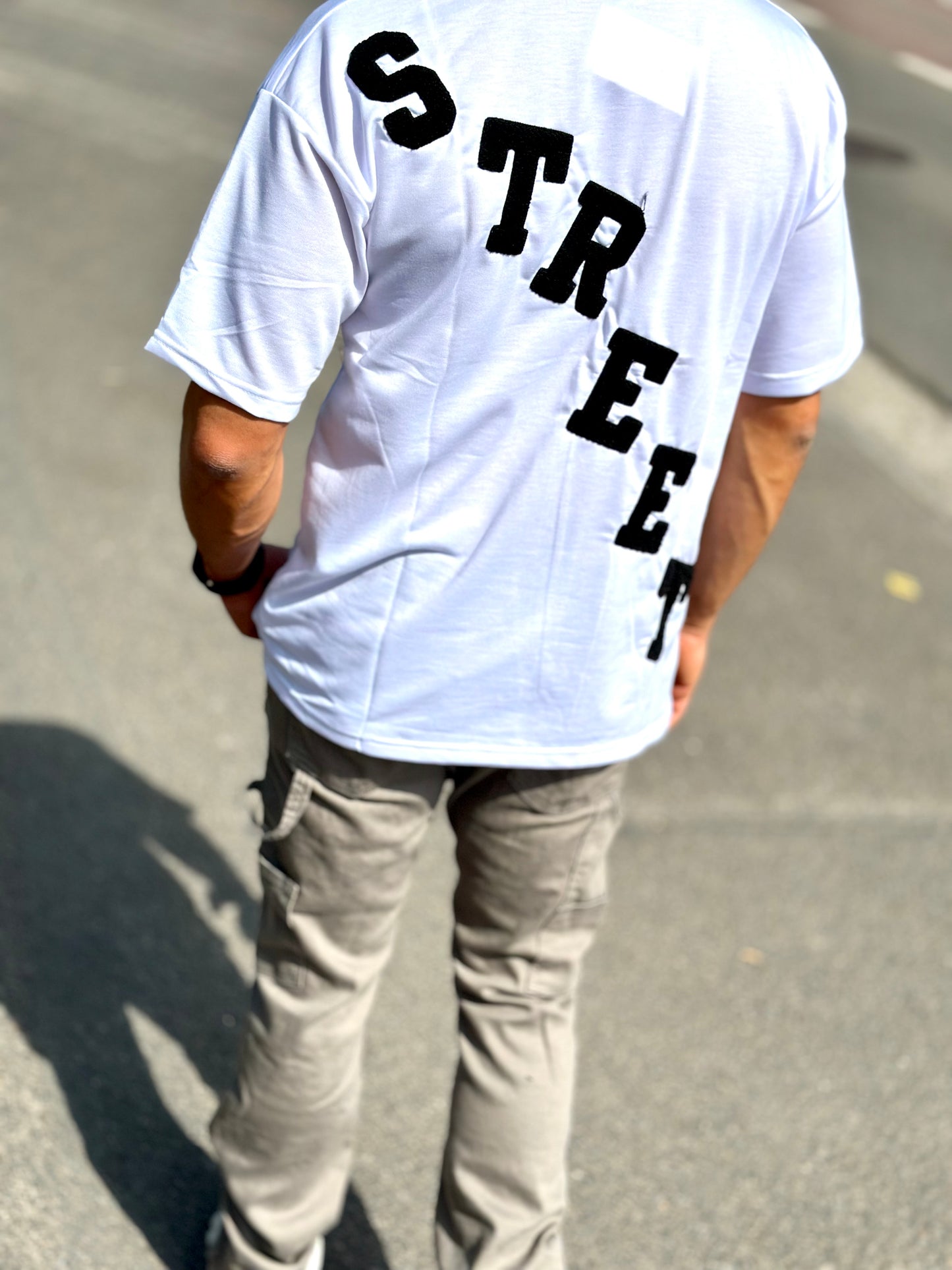 T SHIRT STREET BLANC