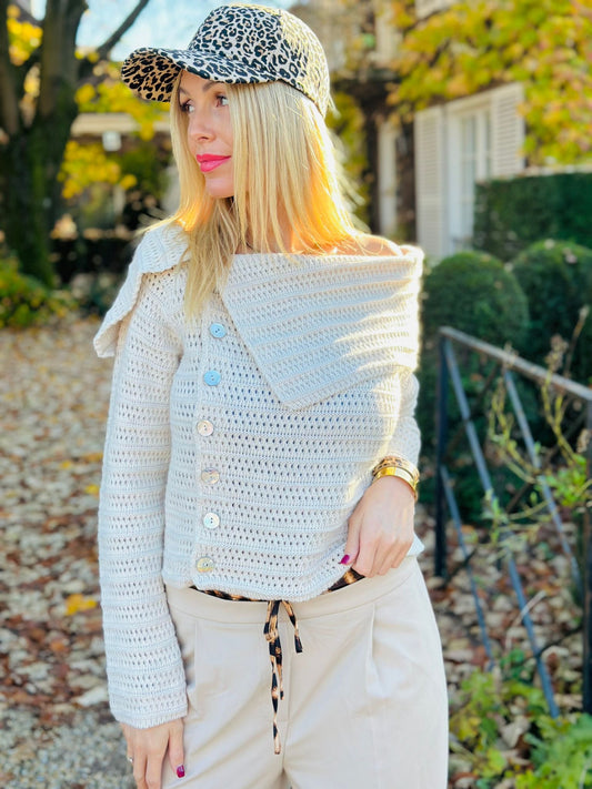 PULL LÉA BEIGE