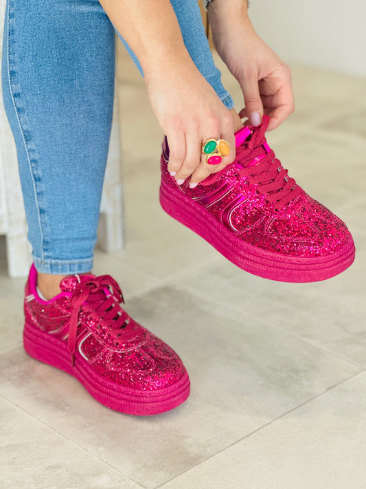 Sneakers « PATTY » FUCHSIA