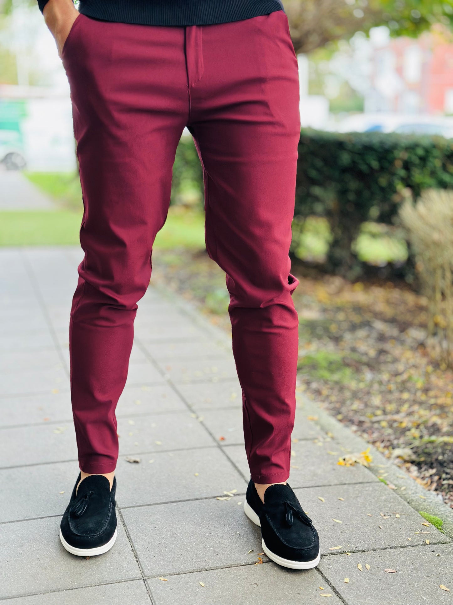 CHINO BORDEAUX