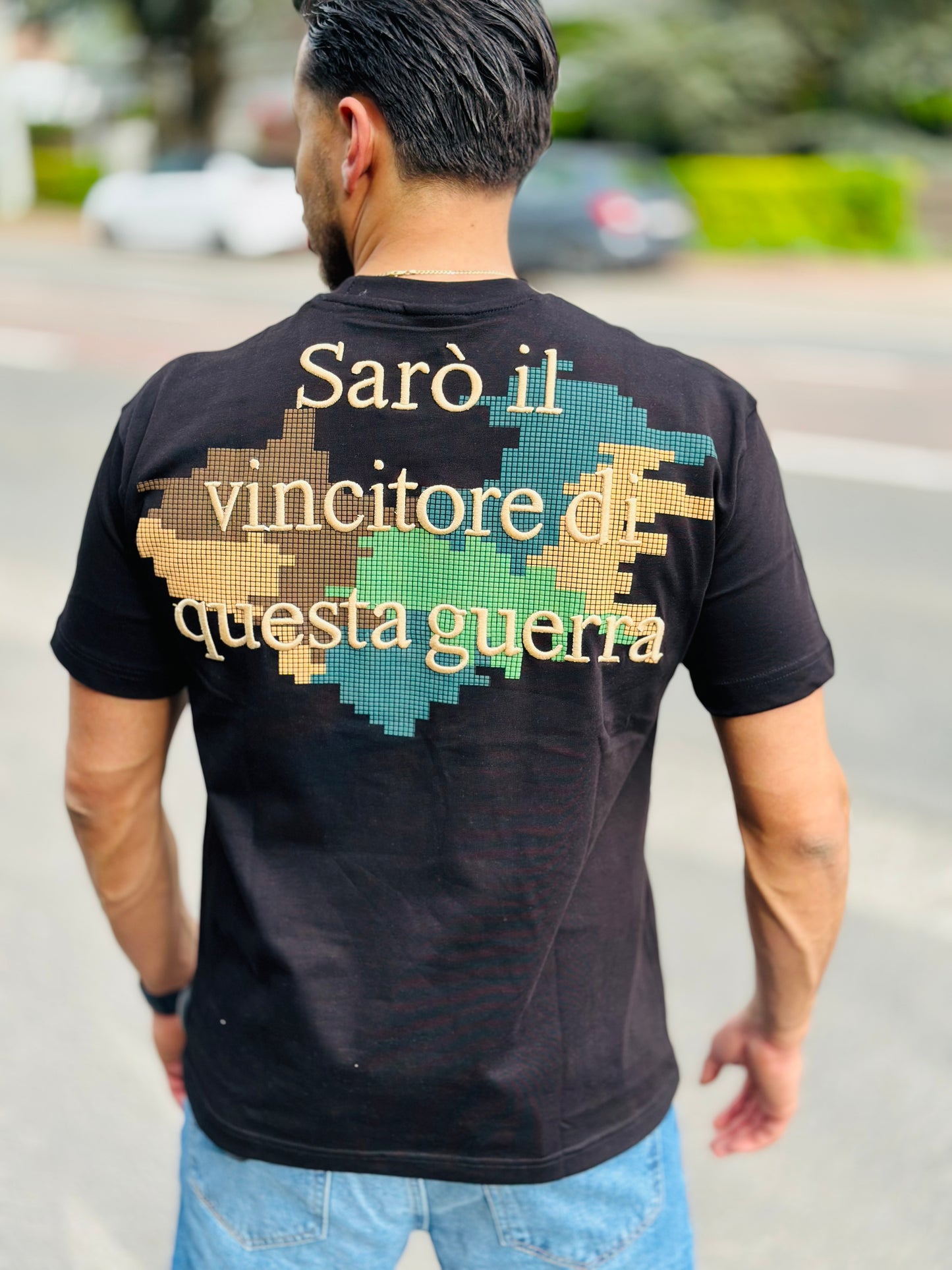 T SHIRT SARO NOIR