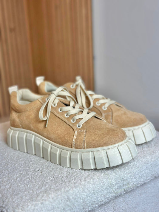 SNEAKERS CAMEL