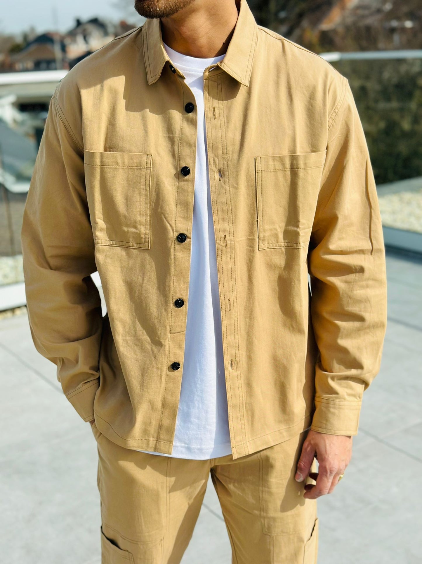 CHEMISE CAMEL