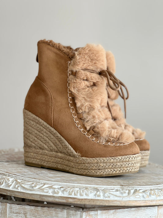 BOTTINES DONIA CAMEL