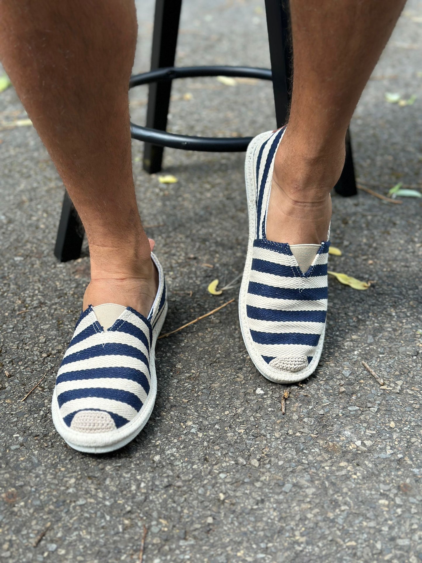 ESPADRILLES AJACCIO BLEUE