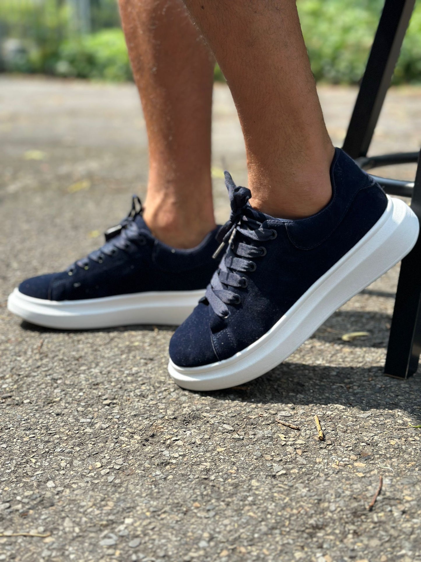 SNEAKERS VENISE BLEUE MARINE