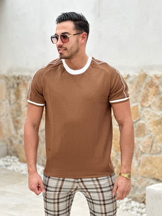 TEE-SHIRTS BRUN